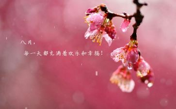 八月份工作总结通用6篇