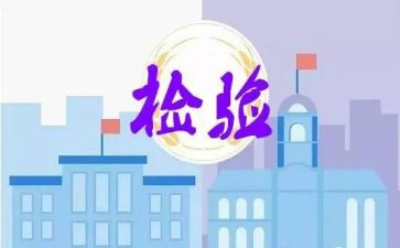 检验工作个人总结8篇