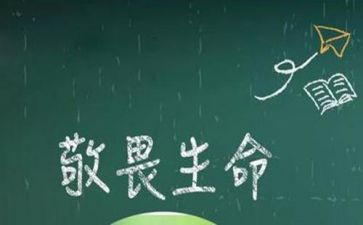 敬畏生命演讲稿5篇