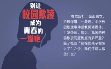 校园欺凌演讲稿优秀6篇