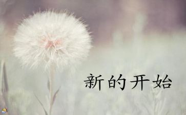 新的一年,新的开始演讲稿7篇